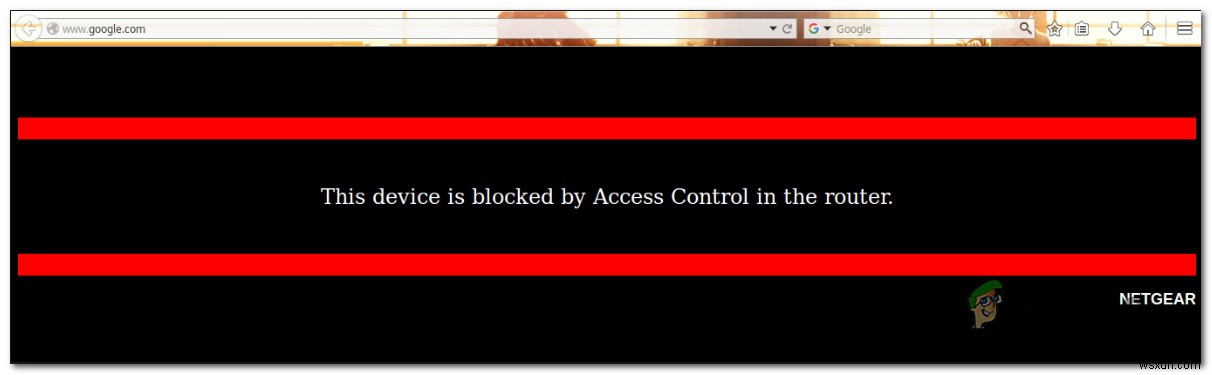 ঠিক করুন:এই ডিভাইসটি রাউটারে অ্যাক্সেস কন্ট্রোল দ্বারা ব্লক করা হয়েছে 