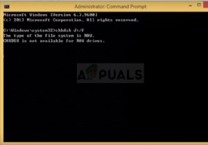 ঠিক করুন:CHKDSK RAW ড্রাইভের জন্য উপলব্ধ নয়৷ 