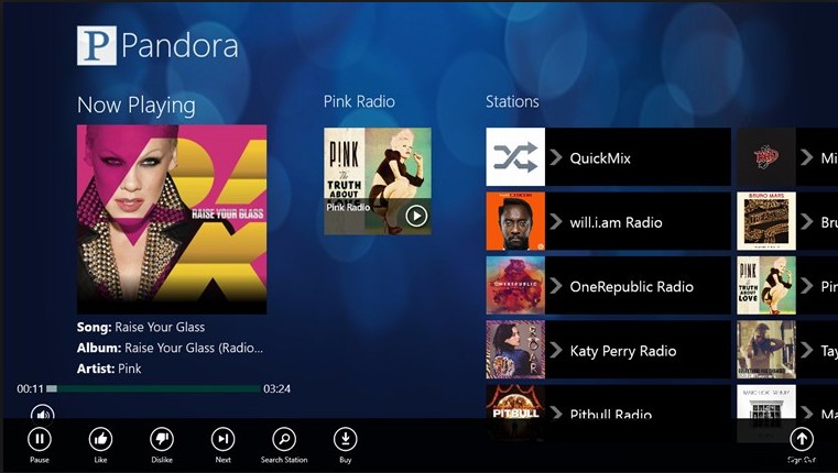 ঠিক করুন:Pandora অ্যাপ উইন্ডোজ 10 এ কাজ করছে না 