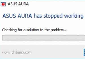 ঠিক করুন:ASUS AURA কাজ করছে না 