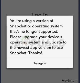 ঠিক করুন:Bluestacks Snapchat কাজ করছে না 