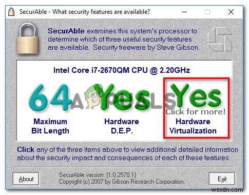 ঠিক করুন:VT-X/AMD-V হার্ডওয়্যার ত্বরণ আপনার সিস্টেমে উপলব্ধ নয় 