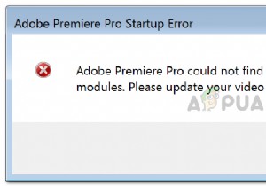 ঠিক করুন:Adobe Premiere Pro কোনো সক্ষম ভিডিও প্লে মডিউল খুঁজে পাওয়া যায়নি 