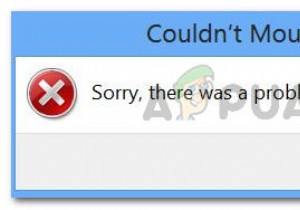 ঠিক করুন:দুঃখিত, ফাইলটি মাউন্ট করার সময় একটি সমস্যা ছিল 