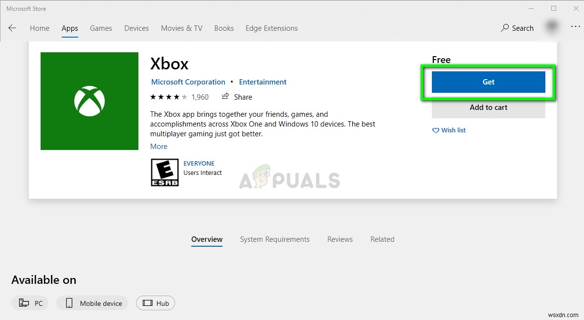 ঠিক করুন:Xbox অ্যাপ উইন্ডোজ 10 খুলবে না 