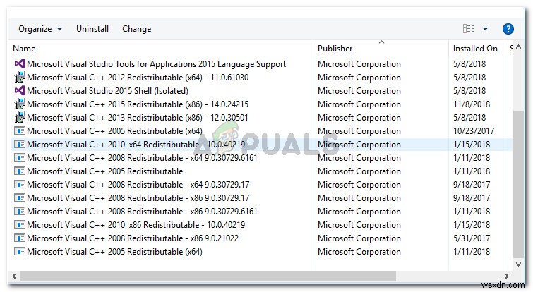 ঠিক করুন:অ্যাসেম্বলি Microsoft.VC80.CRT ইনস্টল করার সময় একটি ত্রুটি ঘটেছে 