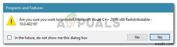 ঠিক করুন:অ্যাসেম্বলি Microsoft.VC80.CRT ইনস্টল করার সময় একটি ত্রুটি ঘটেছে 