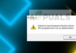 ঠিক করুন:হার্ডওয়্যার মনিটর ড্রাইভার লোড করতে ব্যর্থ 