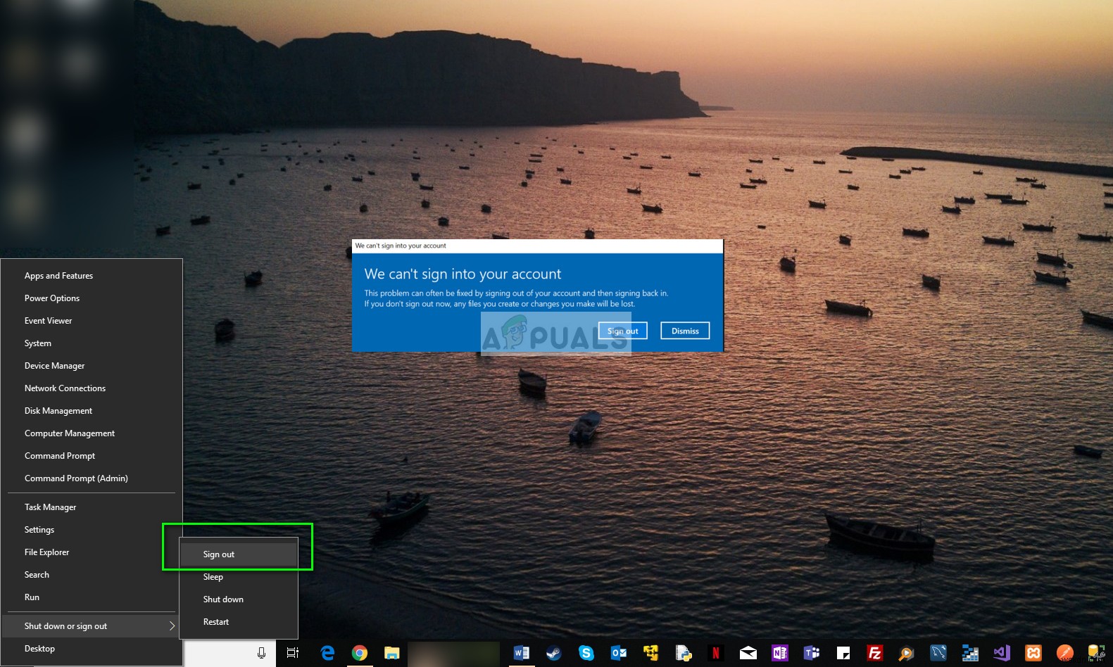 কীভাবে ঠিক করবেন আমরা আপনার অ্যাকাউন্টে সাইন ইন করতে পারছি না Windows 10 