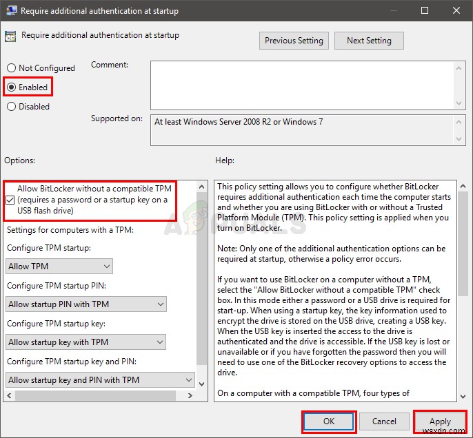 Windows 10 এ সিস্টেম ড্রাইভের জন্য BitLocker কিভাবে চালু বা বন্ধ করবেন