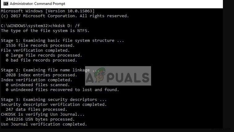 ঠিক করুন:NTFS_FILE_SYSTEM BSOD 