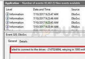 DbxSvc  ড্রাইভারের সাথে সংযোগ করতে ব্যর্থ হয়েছে  