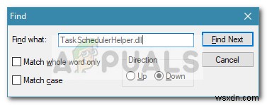 ঠিক করুন:TaskSchedulerHelper.dll স্টার্টআপে অনুপস্থিত 