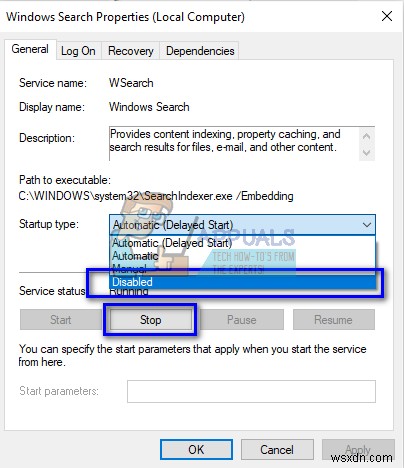 ঠিক করুন:SearchProtocolHost.exe উচ্চ CPU ব্যবহার 