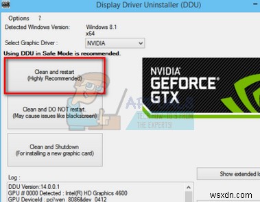 ঠিক করুন:NVIDIA কোড 43 (উইন্ডোজ এই ডিভাইসটি বন্ধ করেছে কারণ এটি সমস্যার রিপোর্ট করেছে) 