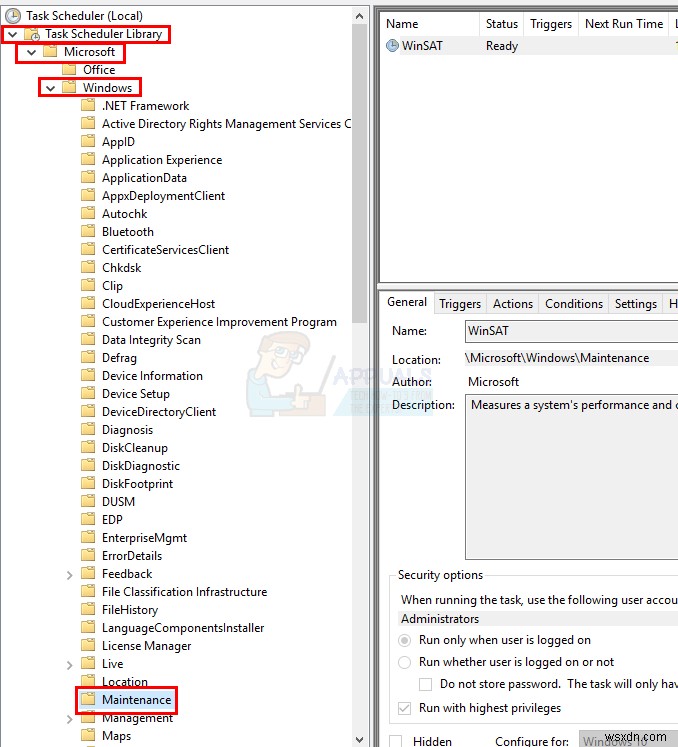 স্থির করুন:উইন্ডোজ সিস্টেম অ্যাসেসমেন্ট  winsat.exe  টুল কাজ করা বন্ধ করে দিয়েছে ত্রুটি