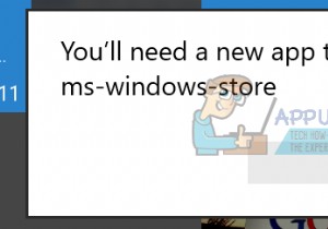 সমাধান করা হয়েছে:এই ms-windows-store খুলতে আপনার একটি নতুন অ্যাপের প্রয়োজন হবে 