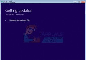 ঠিক করুন:উইন্ডোজ 10 সেটআপ আপডেটের জন্য চেক করার সময় আটকে গেছে 