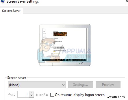 স্থির করুন:Windows 10 স্ক্রিনসেভার শুরু হবে না