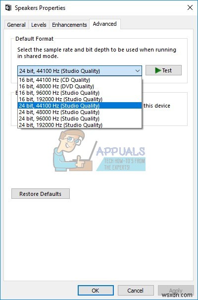 ঠিক করুন:audiodg.exe দ্বারা উচ্চ CPU ব্যবহার 