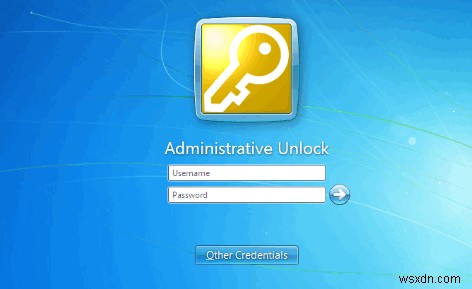 একটি ডোমেন ব্যবহারকারী দ্বারা লক করা হলে কিভাবে উইন্ডোজ 7 পেশাদার এবং এন্টারপ্রাইজ আনলক করবেন 