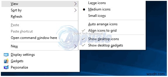 Windows 10 এ ডেস্কটপ গ্যাজেট এবং উইজেট যোগ করুন 