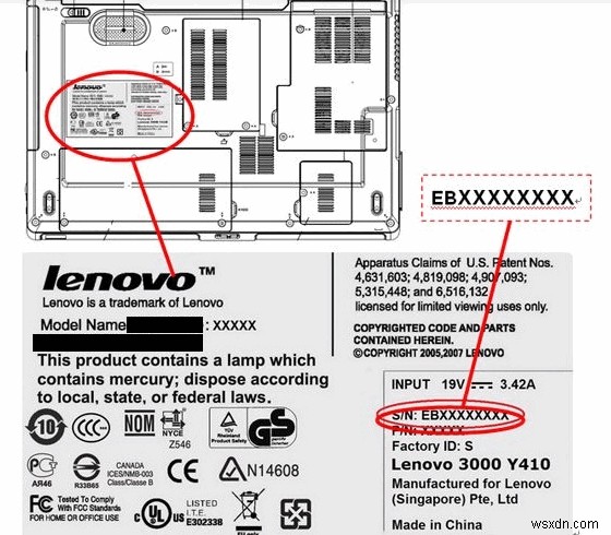 কিভাবে আপনার LENOVO সিরিয়াল নম্বর সনাক্ত করতে হয় 