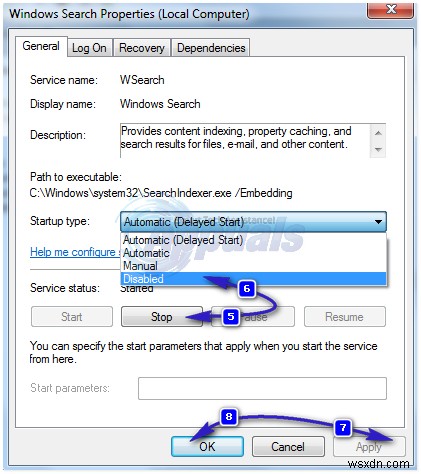 ঠিক করুন:searchindexer.exe দ্বারা উচ্চ CPU ব্যবহার 