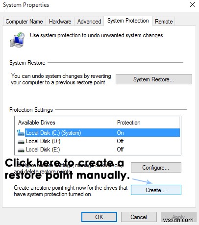 কিভাবে:Windows 10 এ সিস্টেম রিস্টোর কনফিগার করুন 