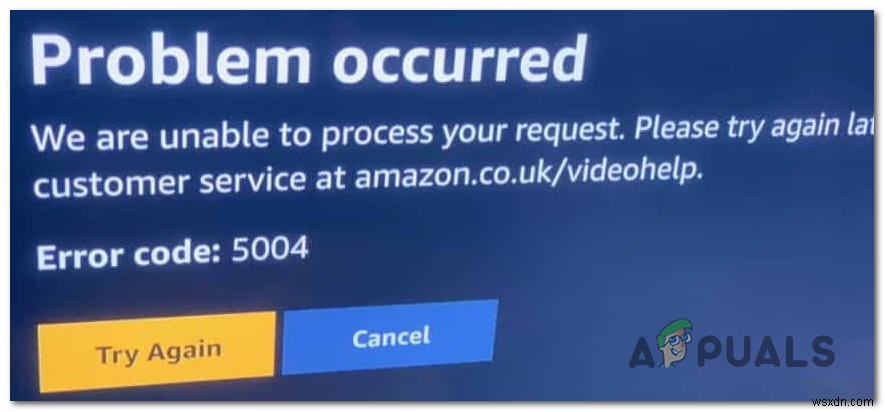 কিভাবে  Amazon Error Code 5004  ঠিক করবেন 