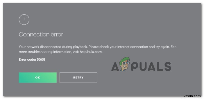 কিভাবে Hulu প্লেব্যাক ব্যর্থতা (ত্রুটি কোড 5005) ঠিক করবেন? 