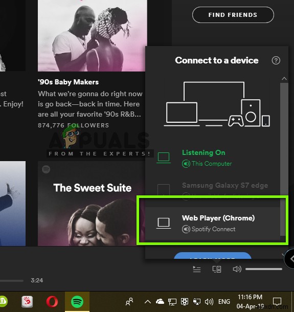 সমাধান:Spotify ওয়েব প্লেয়ার চলবে না