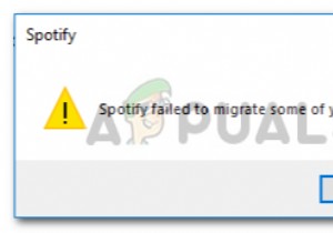 ঠিক করুন:Spotify আপনার কিছু ডেটা স্থানান্তর করতে ব্যর্থ হয়েছে 