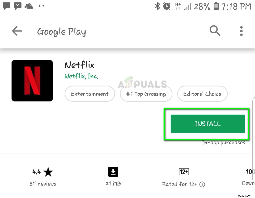 ঠিক করুন:Netflix এর সাথে সংযোগ করতে একটি সমস্যা আছে 