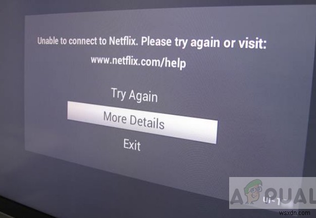 ঠিক করুন:Netflix ত্রুটি UI-122 