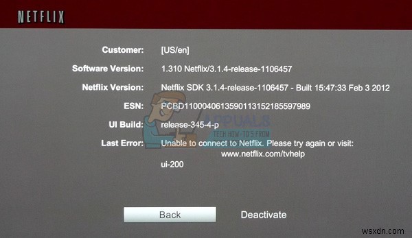 সমাধান:Netflix ত্রুটি কোড m7361-1253