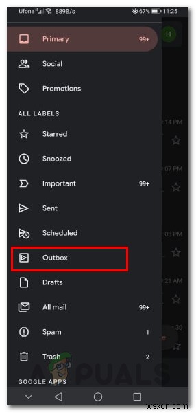 [ফিক্স] Gmail আউটবক্স ফোল্ডারে ইমেল আটকে আছে 