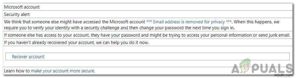  security-noreply-account@accountprotection.microsoft.com  থেকে ইমেলগুলি কি নিরাপদ?