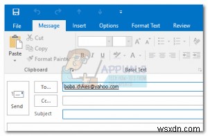 স্থির করুন:Outlook winmail.dat সংযুক্তি পাঠানো হচ্ছে