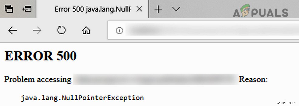 কিভাবে “Error 500:Java.Lang.NullPointerException” ঠিক করবেন 