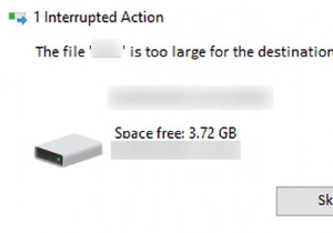 ঠিক করুন: ফাইলটি গন্তব্য ফাইল সিস্টেমের জন্য খুব বড়  উইন্ডোজে ত্রুটি 