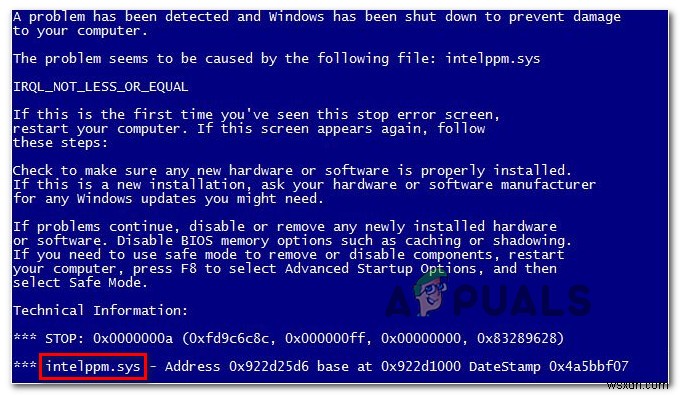 কিভাবে Windows 7,8 বা 10 এ Intelppm.sys BSOD ঠিক করবেন 