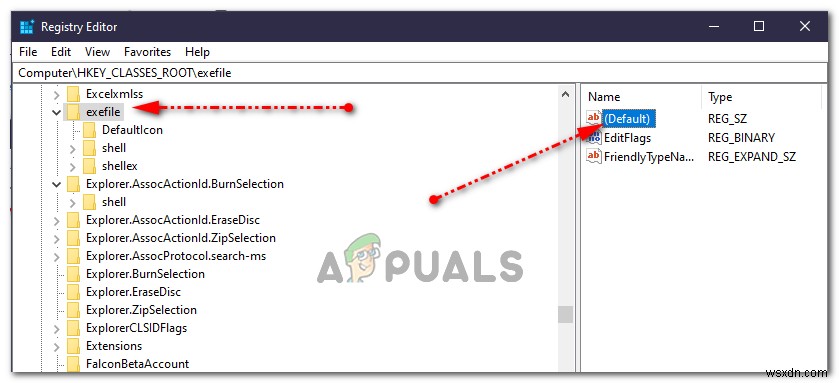 ঠিক করুন:Exe ফাইলগুলি Windows 7 বা Vista-এ খুলছে না 