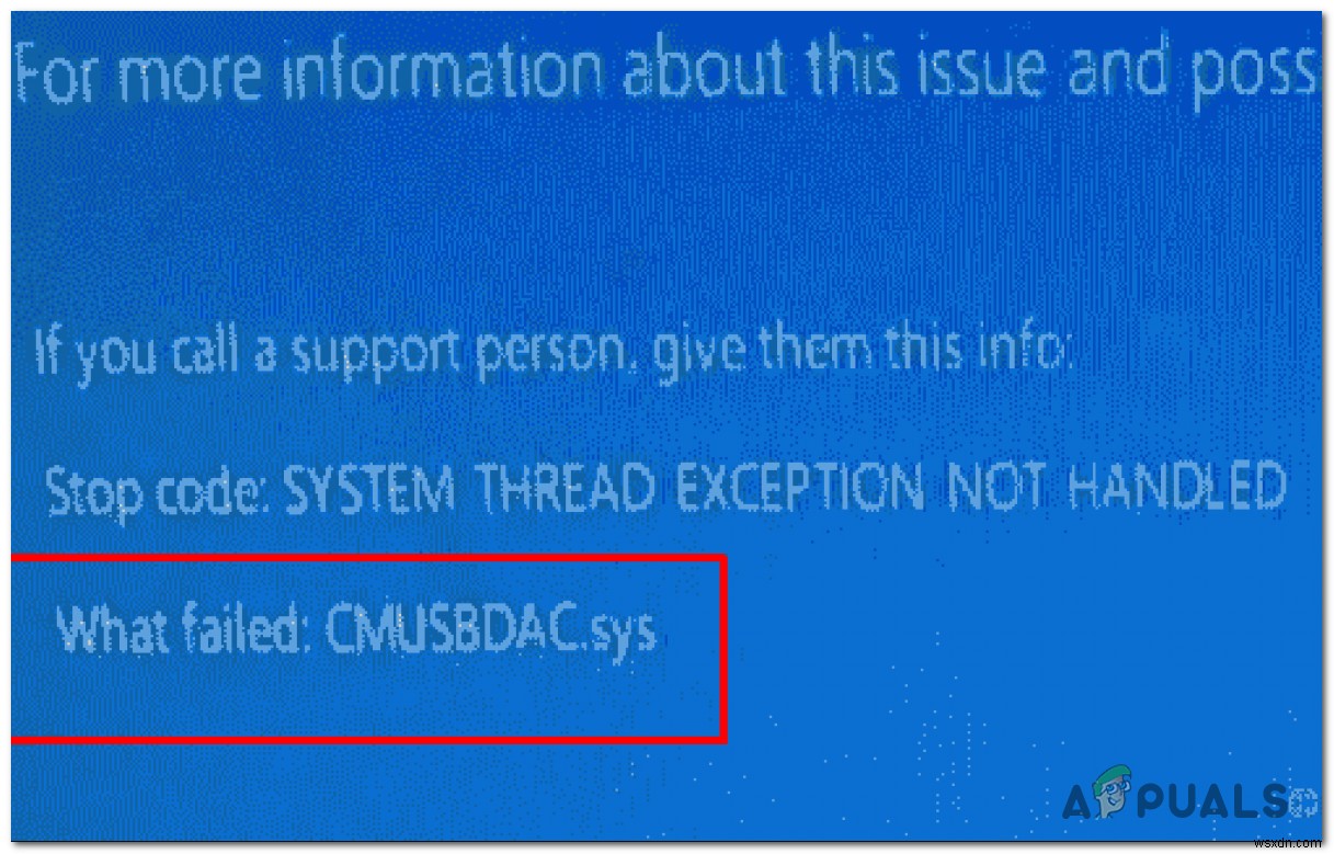 উইন্ডোজ 10-এ CMUSBDAC.sys ব্লু স্ক্রিন অফ ডেথ কীভাবে ঠিক করবেন? 