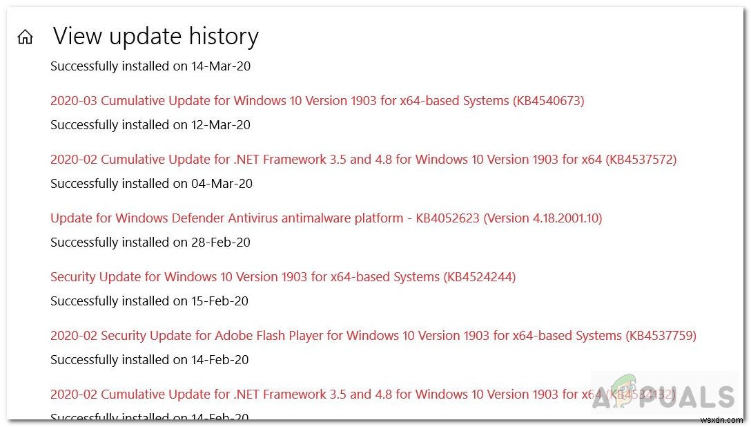 [স্থির] Windows 10 2004 আপডেটের পরে ‘rdr_file_system 0x27’ BSOD