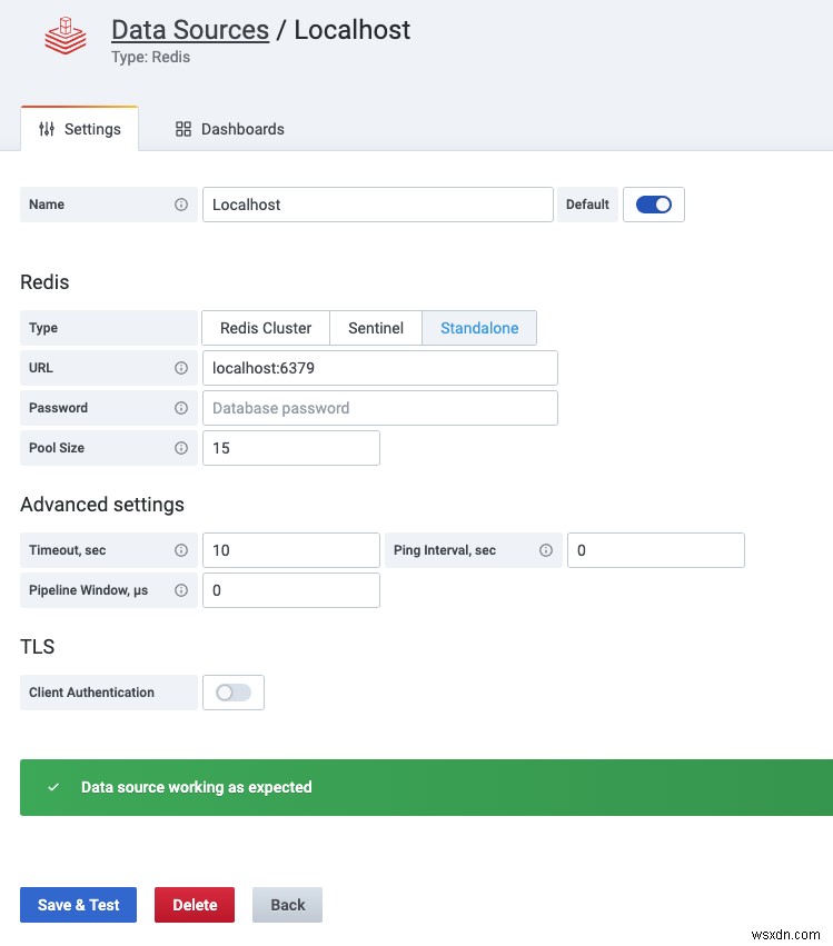 Grafana প্লাগ-ইন-এর জন্য নতুন রেডিস ডেটা উৎস কীভাবে ব্যবহার করবেন 