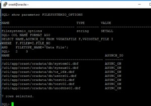 Oracle 11g I/O ক্রমাঙ্কন ওভারভিউ 