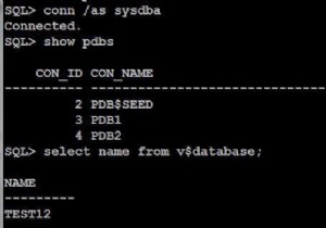 মাল্টিটেন্যান্ট ডাটাবেস আনপ্লাগ করা এবং প্লাগ করা 