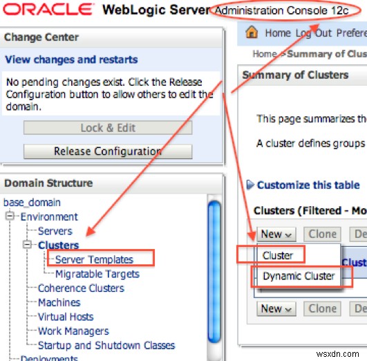 Oracle v12c Weblogic বৈশিষ্ট্য এবং পরিবর্তন 