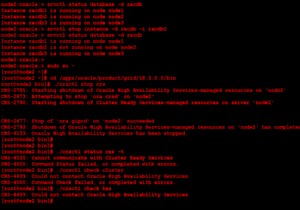 ক্লাস্টার এবং ডাটাবেস বাইনারিগুলির জন্য Oracle v18c গ্রিড অবকাঠামো পুনরায় লিঙ্ক করা 